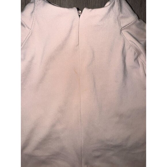 Reebok Womens Long Sleeve Pullover Top G Beige Reebok Logo Athletic Apparel - Picture 4 of 6